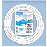 White-Rubber Drainage Tubing