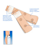 Fitz-All® Fabric Leg Straps with Buttons
